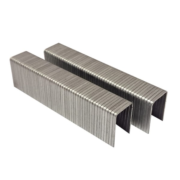 Air Locker Heavy Duty Staples, T50, 20 ga, Flat Crown, 3/8 in Leg L, Steel, 1000 PK AT50-10 - main